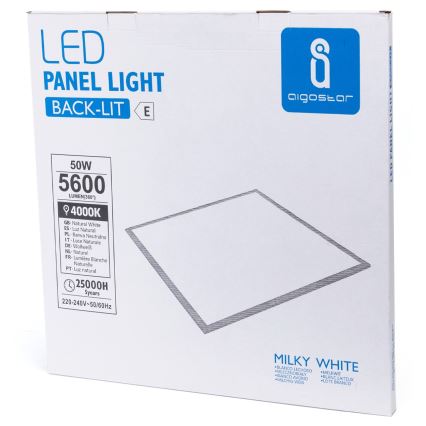 Aigostar - LED-Panel LED/50W/230V 60x60 cm 4000K