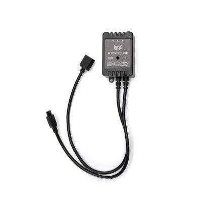 Aigostar - LED RGB dimmbarer Außenlichtstreifen 3m LED/24W/12/230V IP65 + Fernbedienung