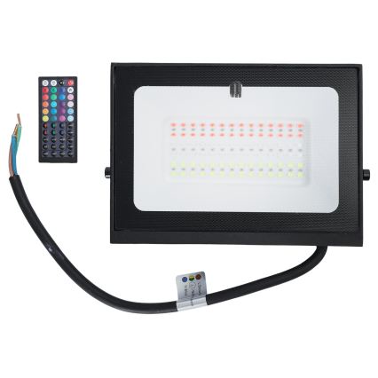 Aigostar - LED RGB dimmbarer Strahler LED/50W/230V IP65 + Fernbedienung