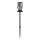 Aigostar - LED-RGB-Solarleuchte LED/0,006W/1,2V 35,5 cm matt Chrom IP44