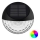 Aigostar - LED-RGB-Solarwandleuchte LED/2W/1,2V schwarz IP44