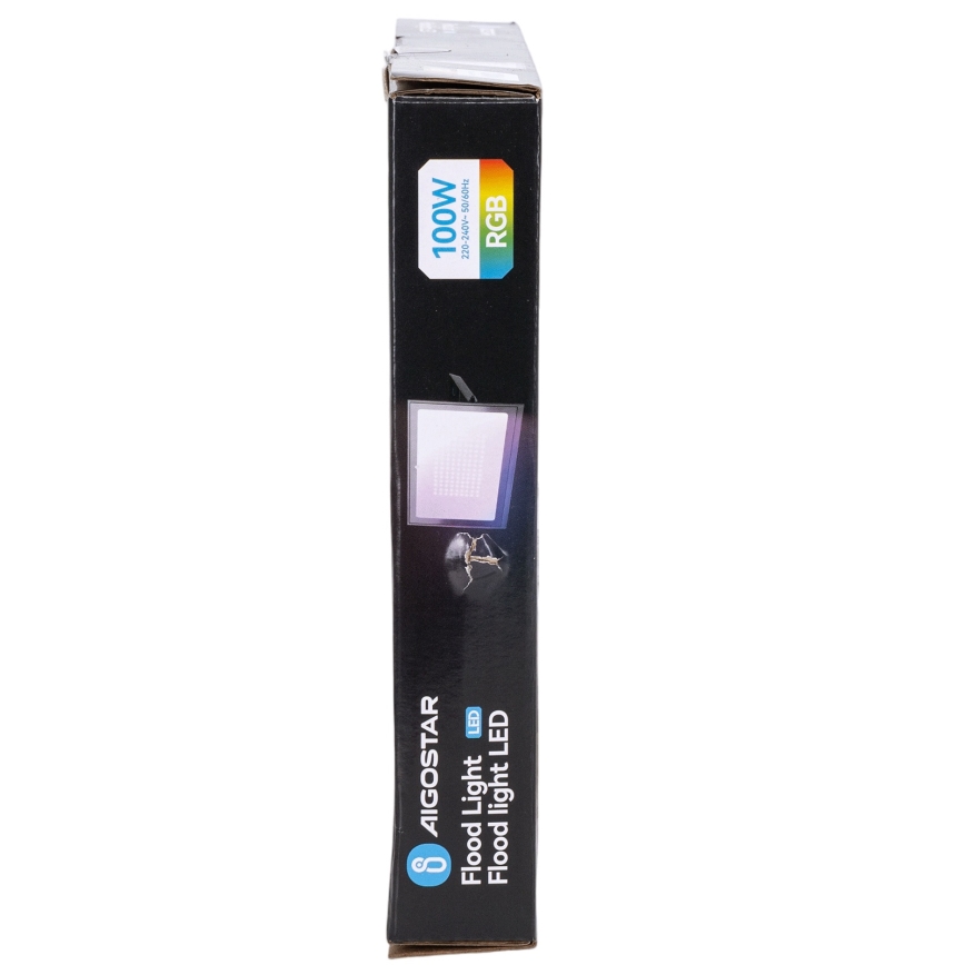 Aigostar - LED-RGB-Strahler LED/100W/230V IP65 + Fernbedienung