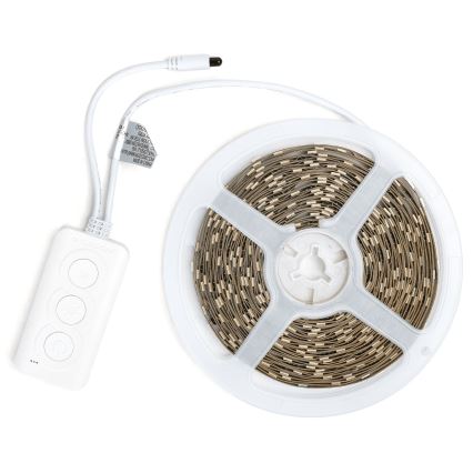 Aigostar - LED RGBIC dimmbarer Streifen 10 m LED/24W/24V + Fernbedienung Wi-Fi