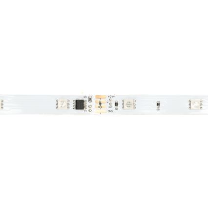 Aigostar - LED RGBIC dimmbarer Streifen 10 m LED/24W/24V + Fernbedienung Wi-Fi
