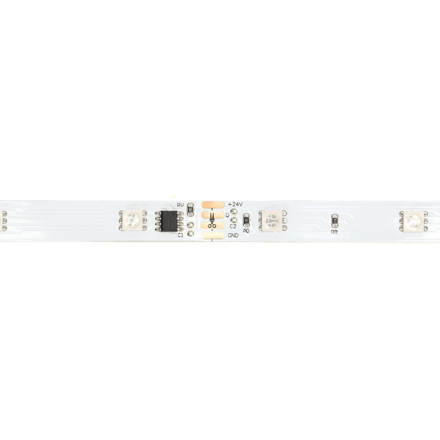 Aigostar - LED RGBIC dimmbarer Streifen 10 m LED/24W/24V + Fernbedienung Wi-Fi