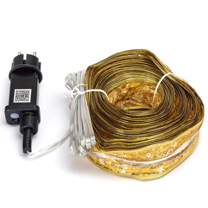 Aigostar - LED RGBICW Smart Outdoor-Lichterkette MESH 100 LEDs 10 m IP44 + Fernbedienung