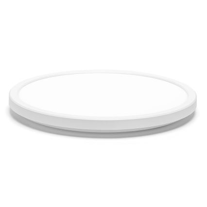 Aigostar - LED RGBW dimmbares Badezimmer-Deckenleuchte LED/18W/230V 3000-6500K Ø 30 cm IP44 + Fernbedienung