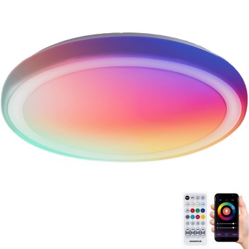 Aigostar - LED RGBW dimmbare Deckenleuchte MESH LED/36W/230V 3000-6500K + Fernbedienung