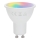 Aigostar - LED RGBW dimmbare GU10-LED-Lampe 6W 230V 3000K + Fernbedienung