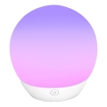 Aigostar - LED RGBW dimmbare Tischlampe LED/5,5W/5V Wi-Fi + Fernbedienung
