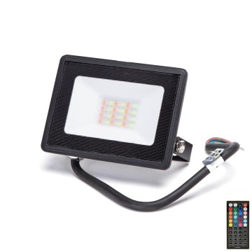 Aigostar - LED RGBW dimmbarer Fluter LED/20W/230V IP65 + Fernbedienung