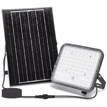 Aigostar - LED-RGBW- Dimmbarer Solarstrahler LED/100W/3,4V IP66 + Fernbedienung