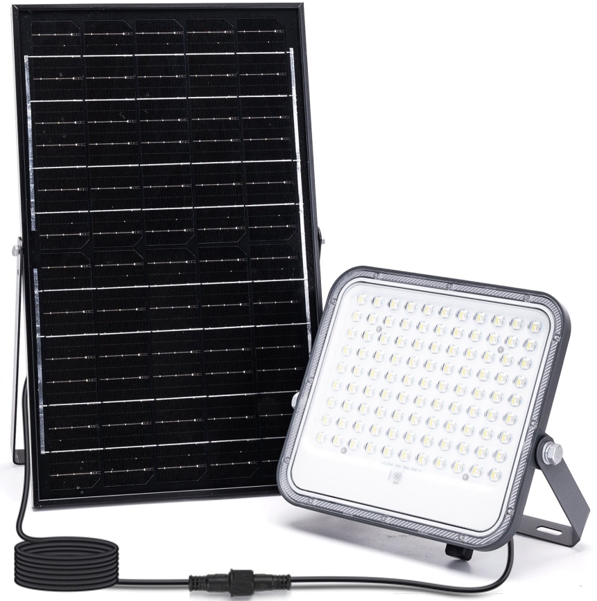 Aigostar - LED-RGBW- Dimmbarer Solarstrahler LED/150W/3,4V IP66 + Fernbedienung