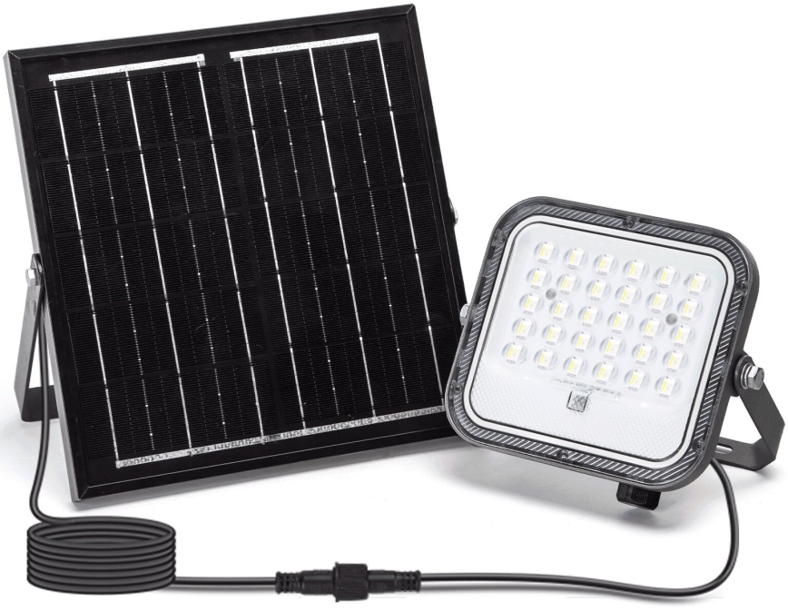 Aigostar - LED-RGBW- Dimmbarer Solarstrahler LED/50W/3,4V IP66 + Fernbedienung