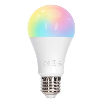 Aigostar - LED RGBW dimmbares Leuchtmittel E27/10W/230V 3000K + Fernbedienung