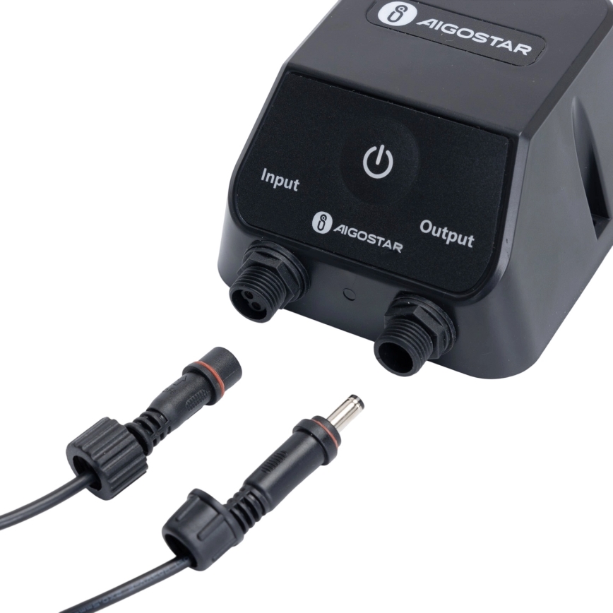 Aigostar - LED RGBW Dimmbare Solar-Hängeleuchte MESH LED/35W/3,7V 8000 mAh 2700K-6500K IP65 d 50 cm