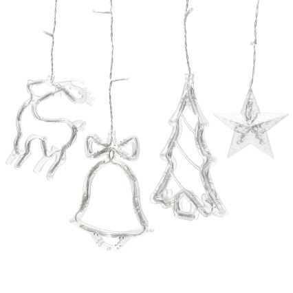 Aigostar - LED RGBY Außen-Lichterkette 120xLED/8 Funktionen 3x0,6m IP44 mehrfarbig + Fernbedienung