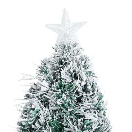 Aigostar - LED Weihnachtsbaum für den Außenbereich 85 LEDs/8 Funktionen 0,9 m IP44 mehrfarbig
