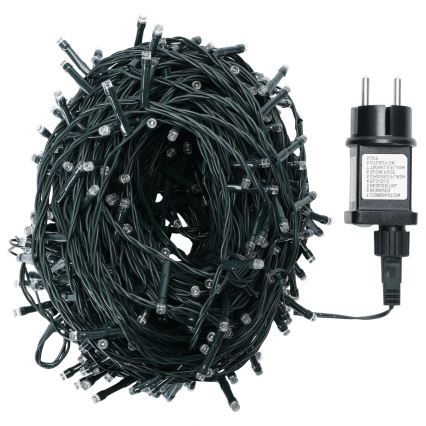 Aigostar - LED-Außen-Weihnachtslichterkette, 300 LEDs, 30 m, IP44, mehrfarbig