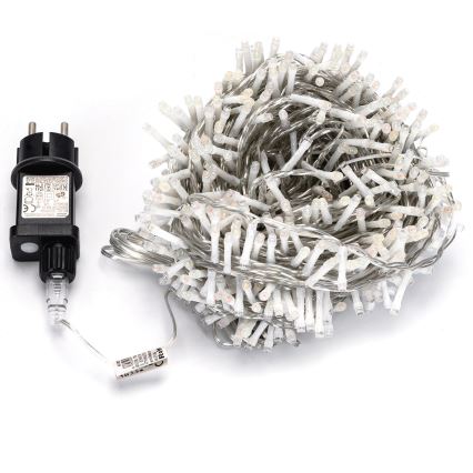 Aigostar - LED-Außen-Weihnachtslichterkette 600 LEDs / 8 Funktionen 30 m IP44 mehrfarbig