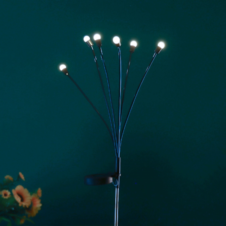 Aigostar - LED Solar-Dekorationslampe LED/0,04W/1,2V 68,5 cm 6500K IP44 300 mAh