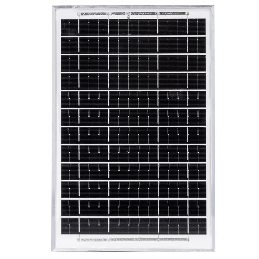 Aigostar - LED-Solarleuchte mit Sensor 2xLED / 35 W / 12 V / 6000 mAh / 6500 K / IP65 Ø 15 cm + Fernbedienung