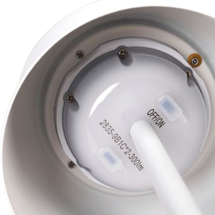 Aigostar - LED Solar dimmbare wiederaufladbare Tischlampe LED/3W/5V 2200mAh weiß IP54