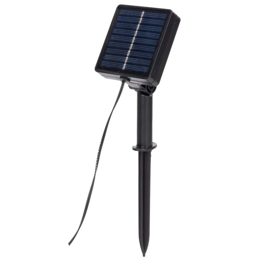 Aigostar - LED Solar-Lichterkette 100xLED/12m IP65 300 mAh warmweiß Efeu