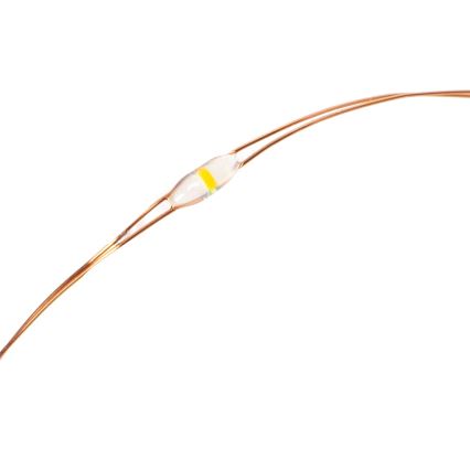 Aigostar - LED-Solar-Lichterkette, 100 LEDs, 8 Funktionen, 12 m, 800 mAh, IP65, warmweiß