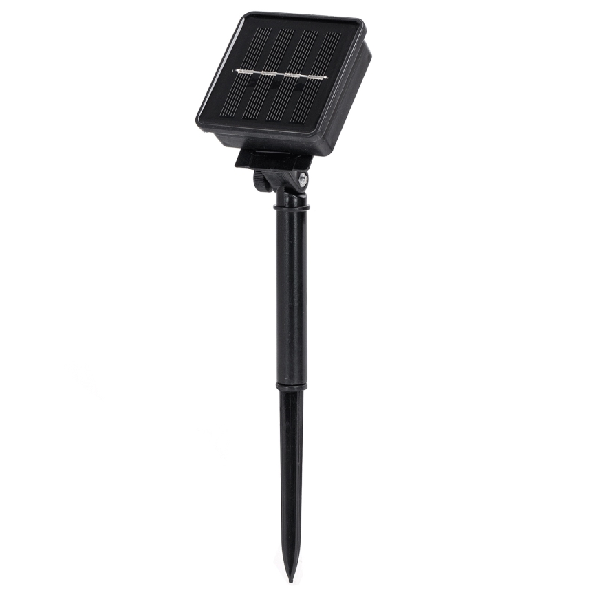 Aigostar - LED-Solar-Lichterkette 200 LEDs/8 Funktionen 22 m IP65 kaltweiß 800 mAh