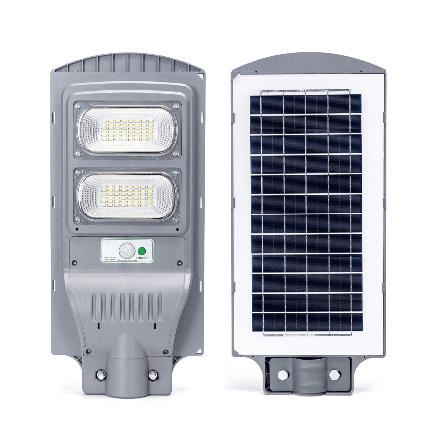 Aigostar - LED-Solar-Straßenlaterne mit Sensor LED/100W/3,2V 10000mAh IP65 6500K + Fernbedienung