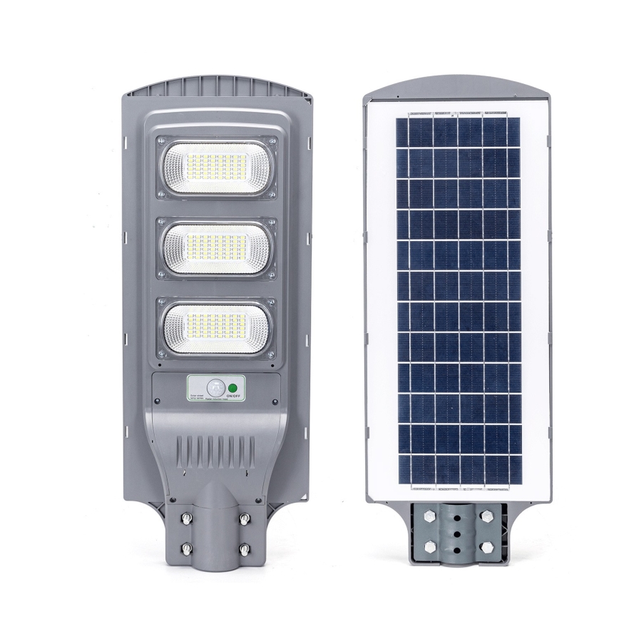 Aigostar - LED-Solar-Straßenlaterne mit Sensor LED/150W/3,2V 15000mAh IP65 6500K + Fernbedienung