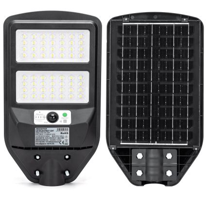 Aigostar - LED-Solar-Straßenlaterne mit Sensor LED/70W/3,2V 4000mAh IP65 6500K + Fernbedienung
