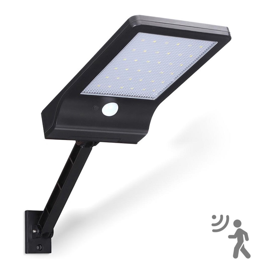 Aigostar - LED-Solar-Straßenleuchte mit Sensor LED/2,3W/5,5V IP65