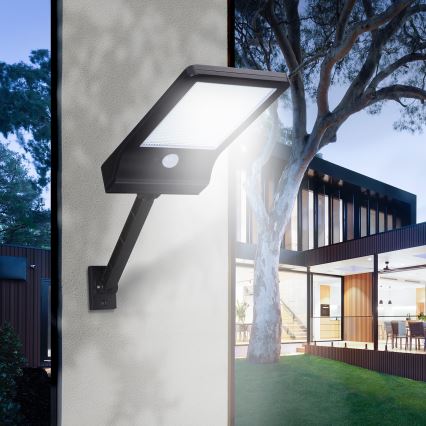 Aigostar - LED-Solar-Straßenleuchte mit Sensor LED/2,3W/5,5V IP65