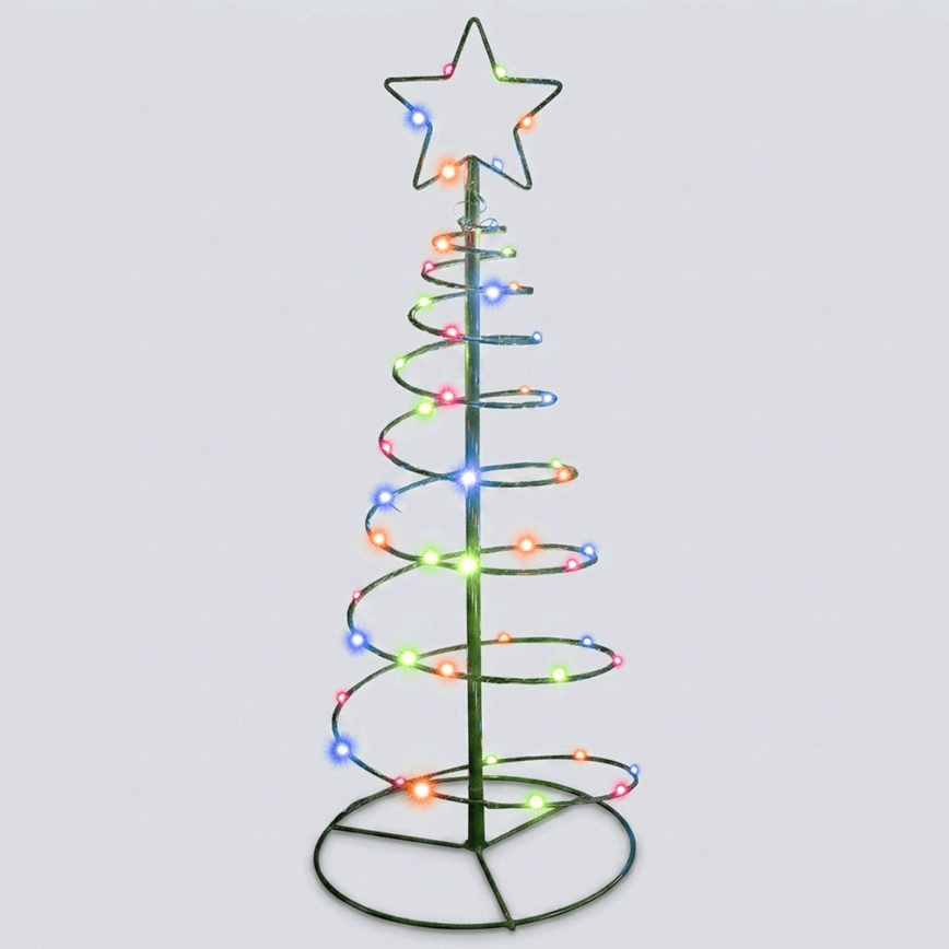 Aigostar - LED Solar-Weihnachtsdekoration LED/0,59W/3,7V 100 cm IP65 130 mAh mehrfarbig