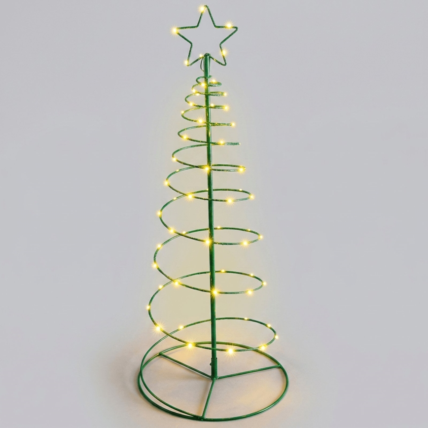 Aigostar - LED-Solar-Weihnachtsdekoration LED/0,59W/3,7V 100 cm IP65 warmweiß