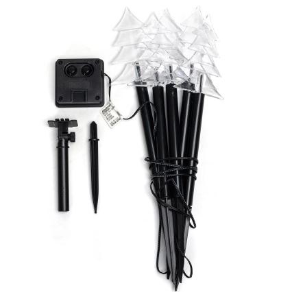 Aigostar - LED Solar-Weihnachtsleuchte LED/0,054W/1,2V 1m IP65 kaltweiß