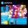 Aigostar - LED-Solar-Weihnachtslichterkette 100xLED/8 Funktionen 12m IP65 mehrfarbig 800 mAh