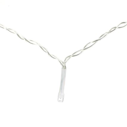 Aigostar - LED Solarlichterkette 120xLED/8 Funktionen 3x0,6m 500 mAh IP65 kaltweiß