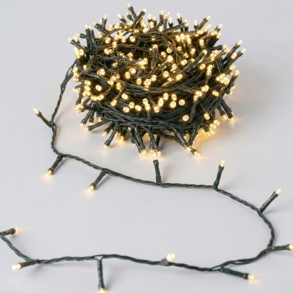 Aigostar - LED Solar-Weihnachtslichterkette 200xLED/8 Funktionen 22m IP65 warmweiß 800mAh