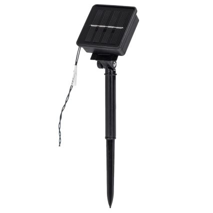 Aigostar - LED Solar-Weihnachtslichterkette 200xLED/8 Funktionen 22m IP65 warmweiß 800mAh