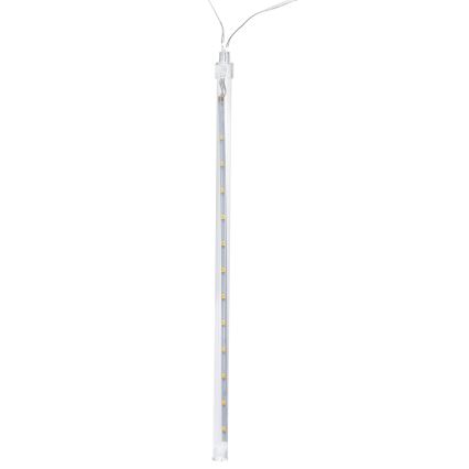 Aigostar - LED-Solar-Weihnachtslichterkette 384xLED/13m IP65 kaltweiß