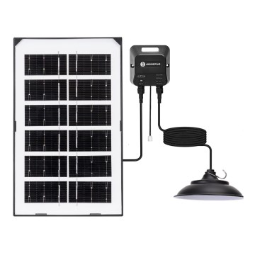 Aigostar - LED-Solarhängeleuchte LED/35W/12V 3000 mAh 6500K d 15 cm + Fernbedienung