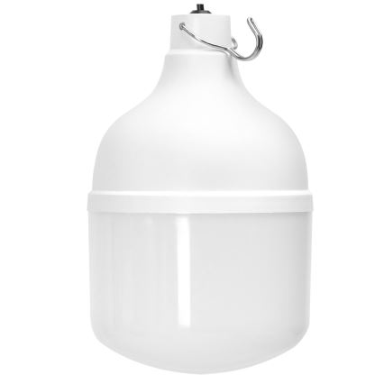 Aigostar - LED-Solarhängeleuchte mit Sensor LED/35W/12V 3000 mAh 6500K d 10 cm + Fernbedienung