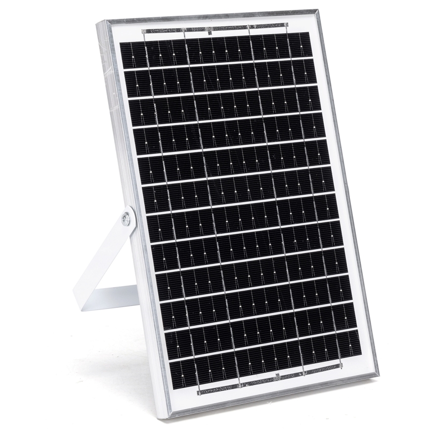 Aigostar - LED Solarleuchte 2xLED/35W/12V 6000 mAh 6500K IP65 Ø 10 cm + Fernbedienung