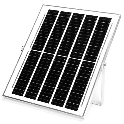Aigostar - LED-Solarleuchte 2xLED/70W/12V 12000 mAh 6500K d 20,5 cm + Fernbedienung