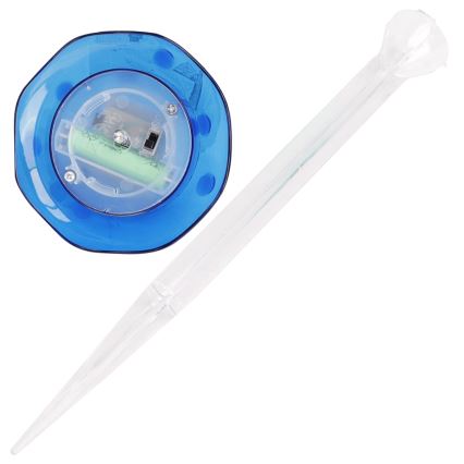 Aigostar - LED Solarleuchte LED/0,006W/1,2V 100 mAh 2700K IP44 blau