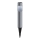Aigostar - LED-Solarleuchte LED/0,006W/1,2V 31,5 cm matt Chrom 6500K IP44