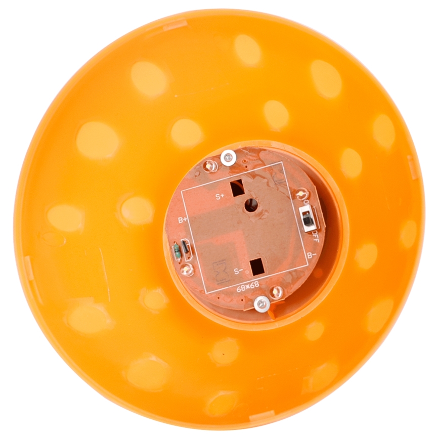 Aigostar - LED-Solarleuchte LED/0,024W/1,2V 200 mAh 2700K IP44 Steinpilz